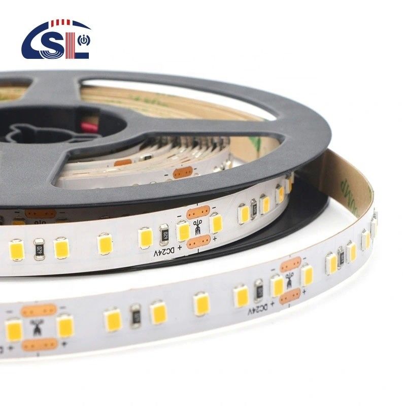 IP20 Custom LED Light Strip 12v/24v 2700k 3000k 4000k 6500k 12000k 120 contas SMD 2835