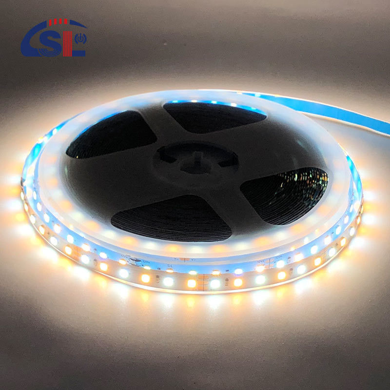 CCT 12V24V 8mm 120leds 3000K-6500K 35Copper Led Strip Light para TV Backlight Cabinet