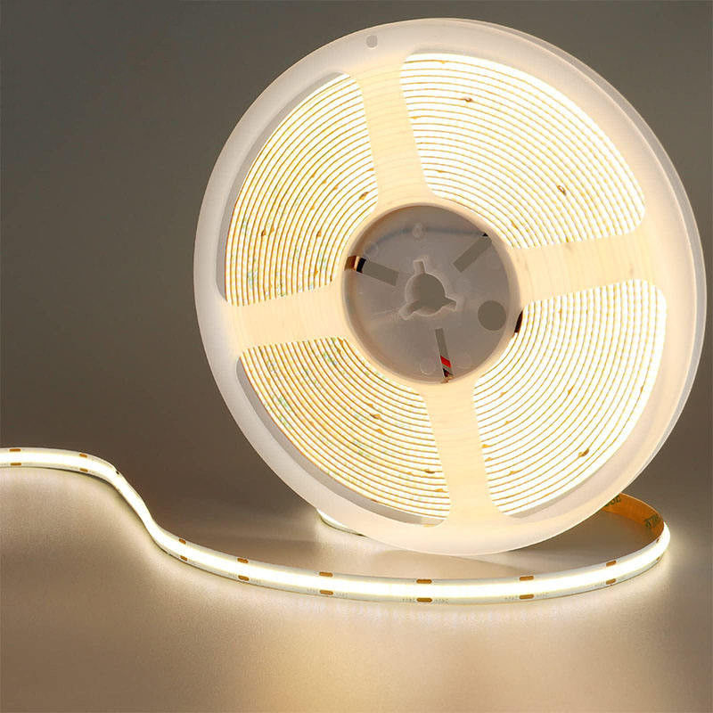 Hotel DC12V24V 8mm10mm 480Leds 3000K4000K6500K Alto brilho flexível COB Led Strip Light para cozinha sala de estar