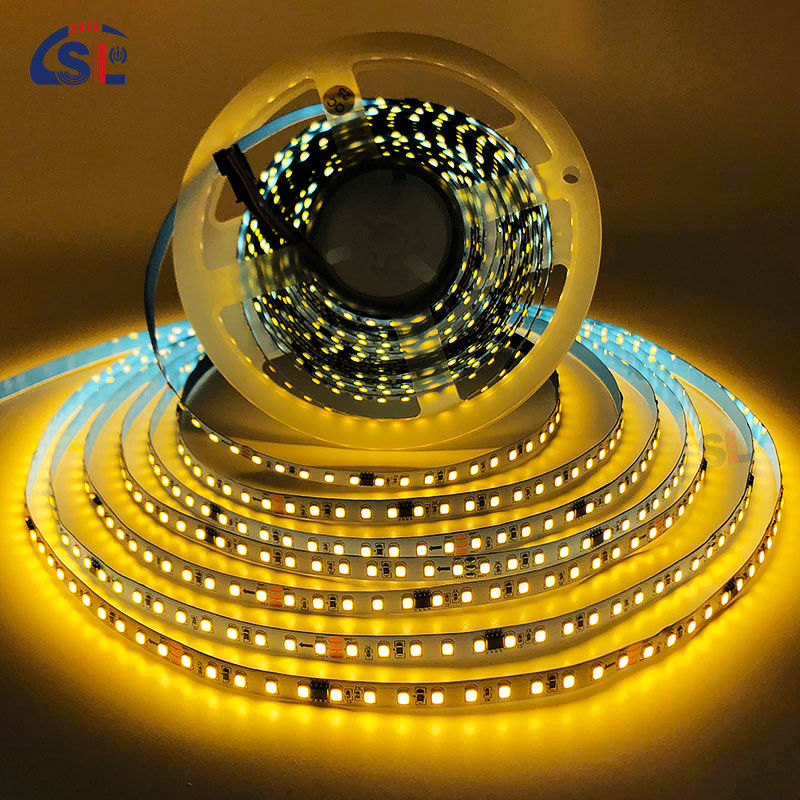 Lâmpadas de LED residencial DC12V 24V SMD2835 PCB de placas eletrônicas 120Ds 8mm Ra 80 3000K