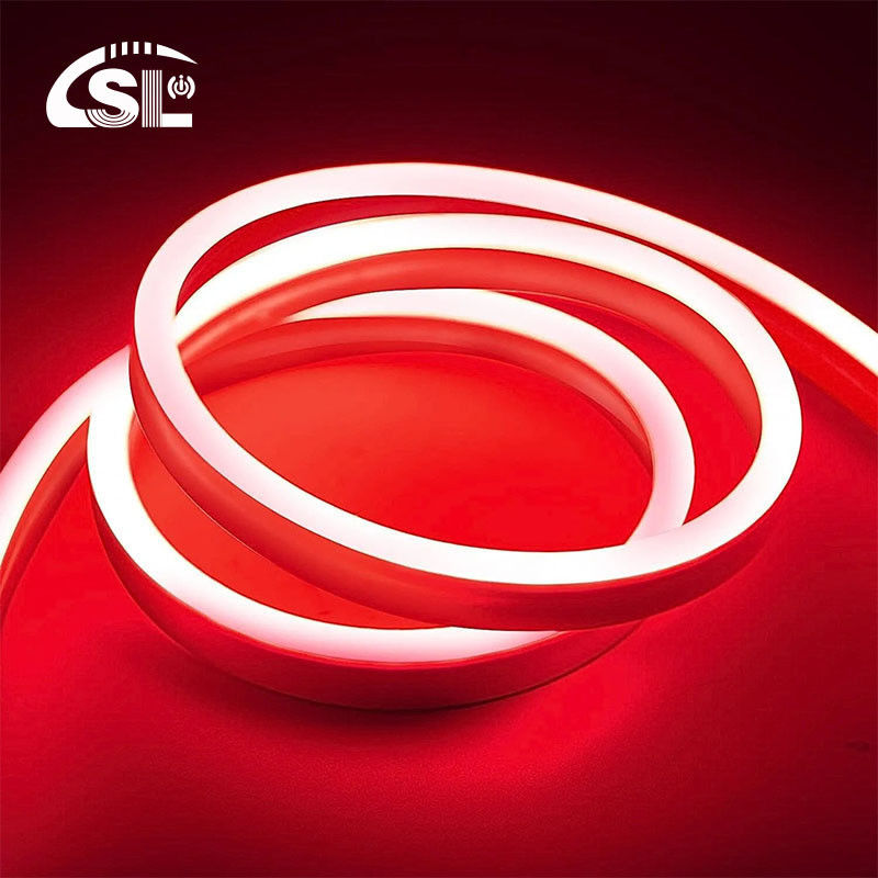 DC 12V LED vermelho Neon Flex com 50000 vida útil e instalação de montagem pendurada