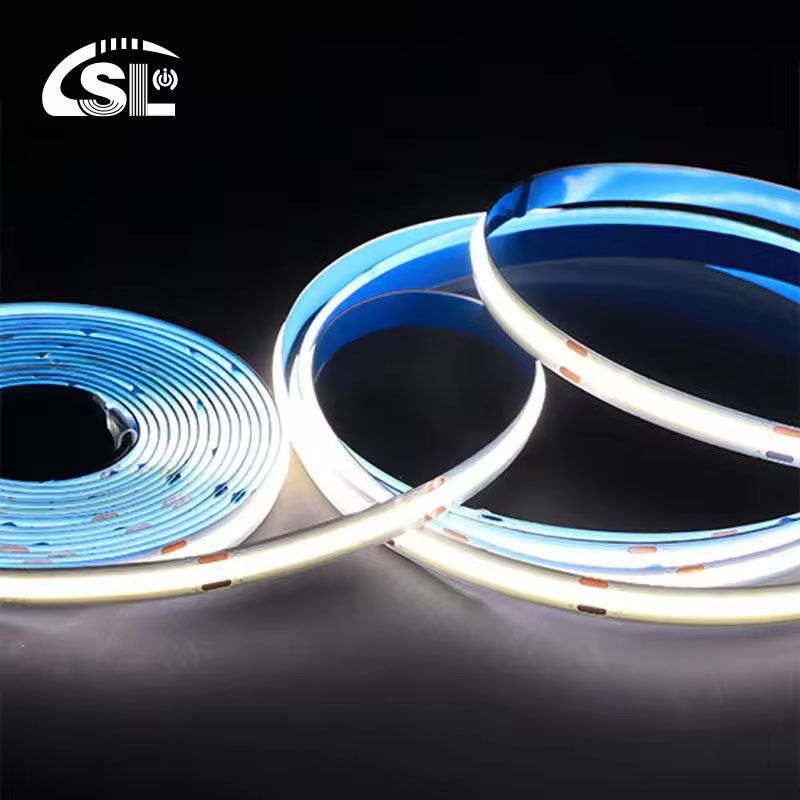 Alto brilho COB LED Strip Light IP20 Ra90 8mm/10mm 12V24V 320Leds 3000K4000K6500K para sala de estar