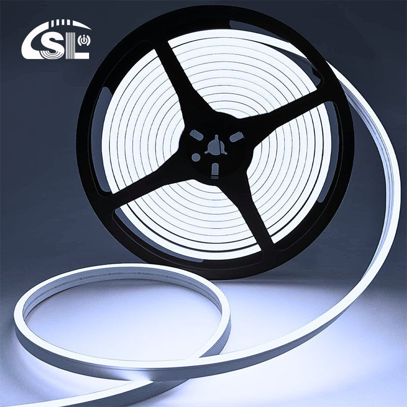 0.4kg Peso do produto Neon Flex branco fresco 6000K Mini 24V 4x10mm IP65 à prova d'água 168LEDs/m