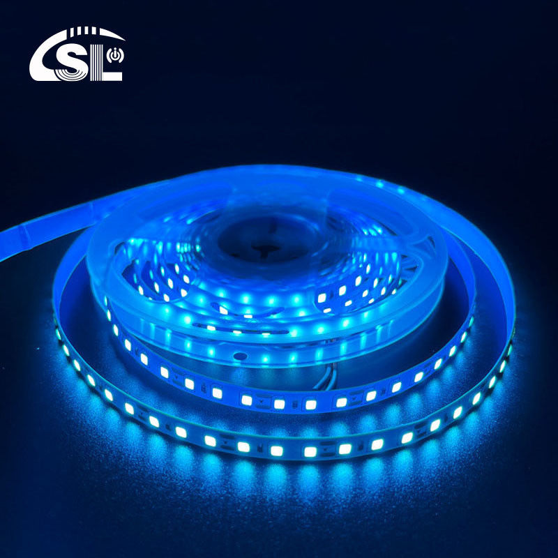 120 leds 8mm 12v 24v Ice-Blue Die-Cutting Board SMD2835 Led Strip Light para benefício