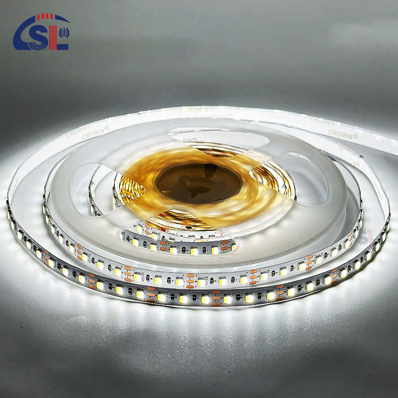 Electroplate PCBs 120Ds 8mm Ra 80 3000K-6500K LED Light Strip para uso residencial