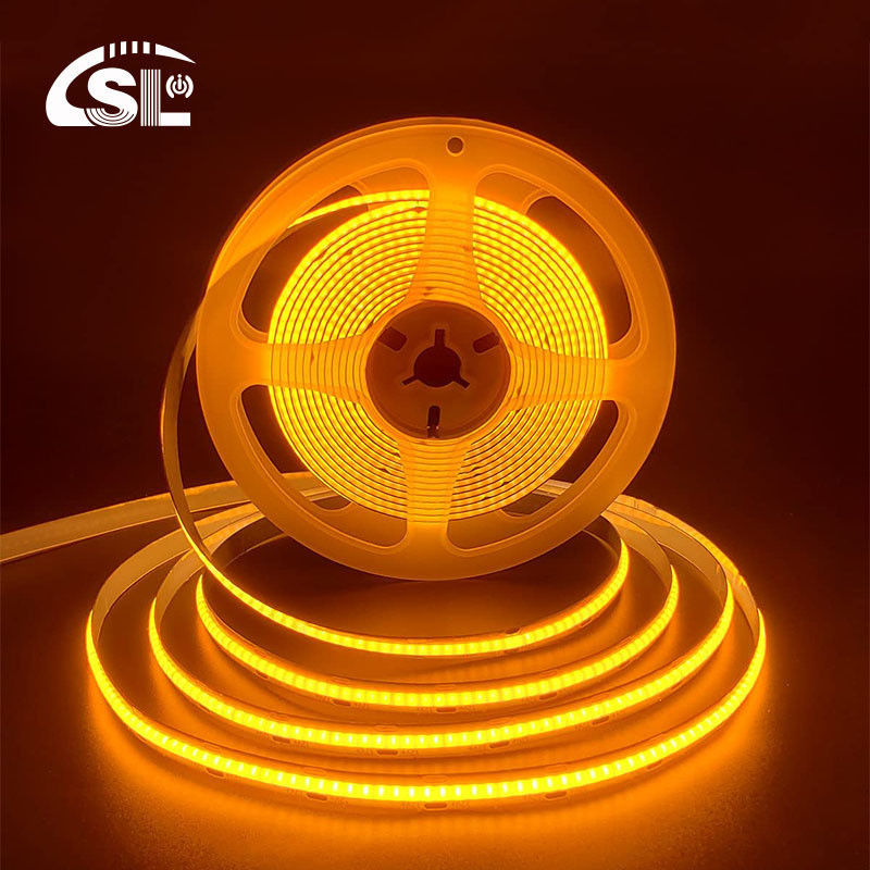 IP20 12V 24V Flexível COB LED Strip Light 8mm 320Leds Lâmpadas Lâmpadas Lâmpadas Lâmpadas Lâmpadas 3
