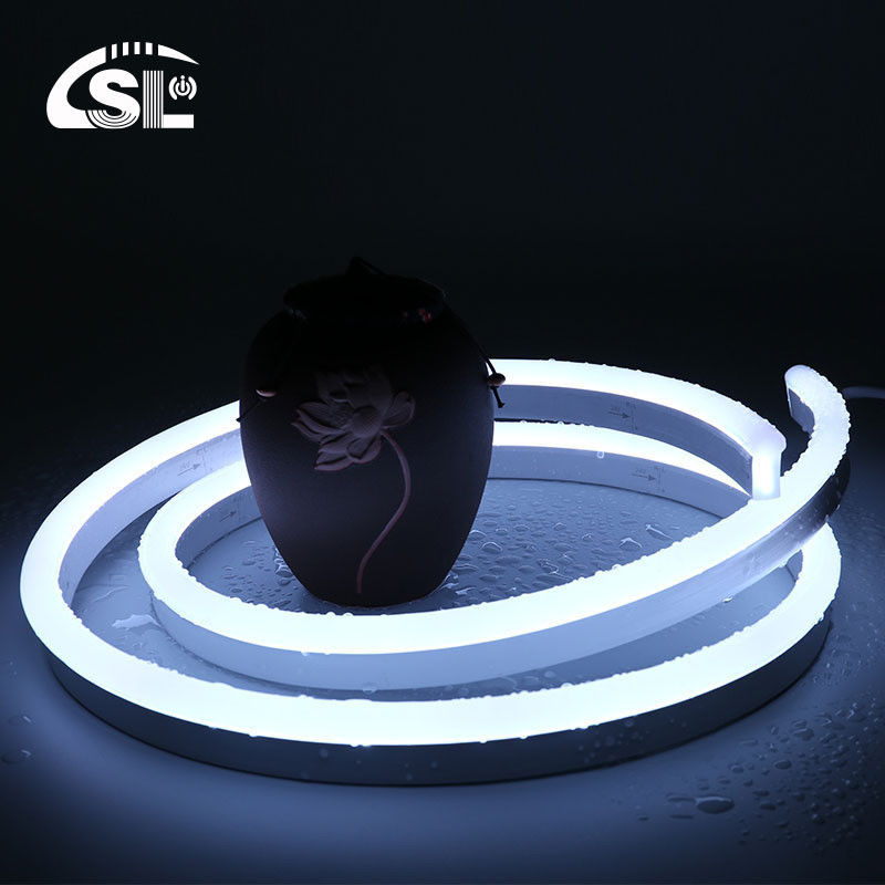 Neon Flex DC 12V IP65 à prova d'água 8x16mm 120 LEDs/M Kit completo 12V para Energia- Operação