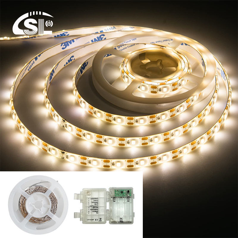 Hotel 5v 120leds 8mm 3000K Quente Branco Led Strip Luz com e Fluxo luminoso / m 2640 lm