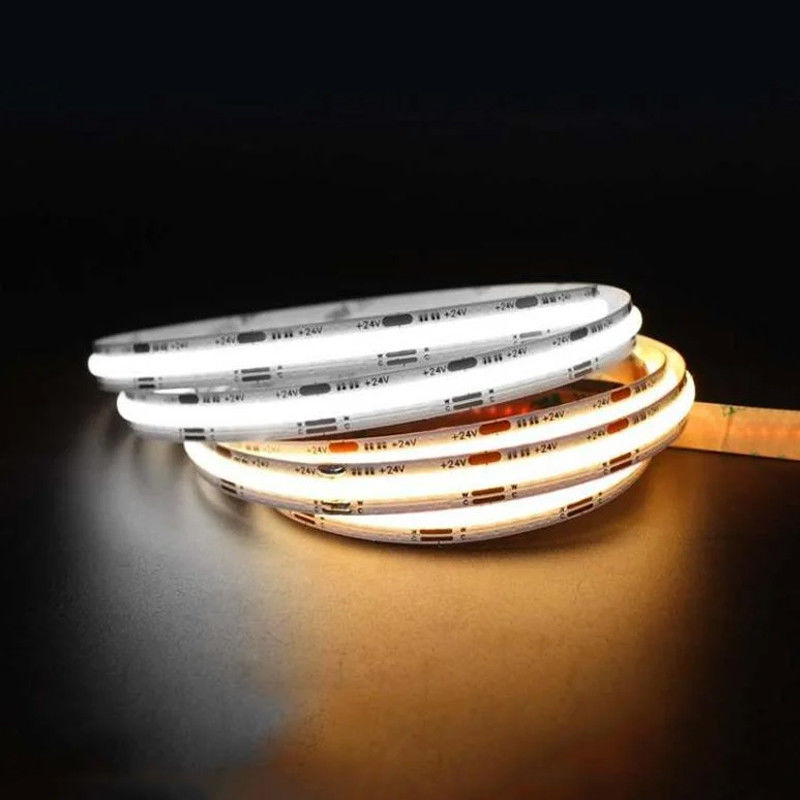 50000 Horas de Trabalho Duração de Vida da Electroplate COB LED Strip Light para sala de estar da cozinha
