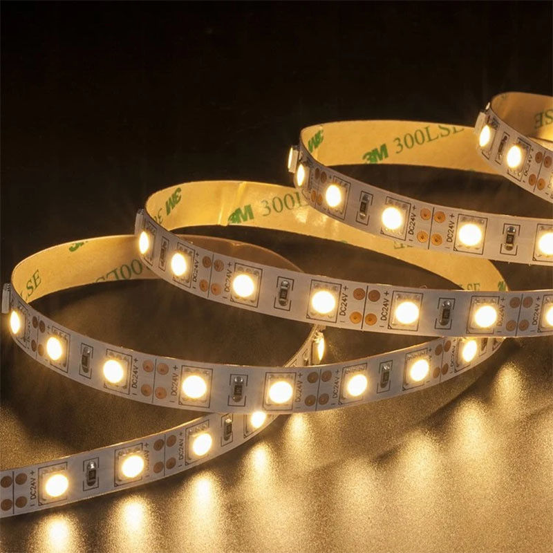 Soft Outdoor Silicone Cover Smart Light-Smd2835 24V Led Strip Light 10M 12 Volt Perseguição