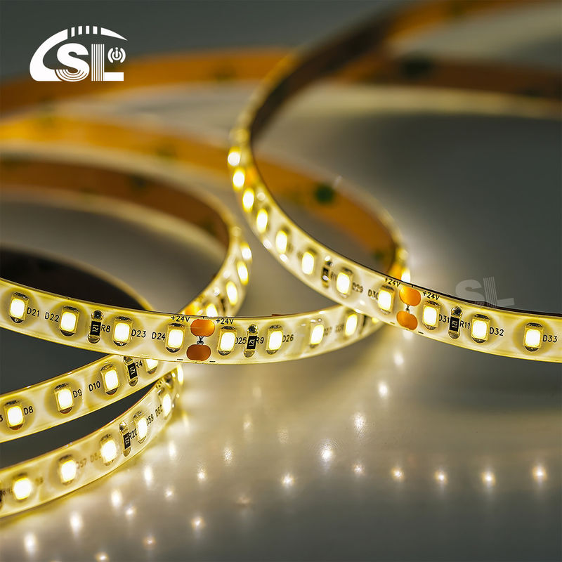 12V resistente à água IP65 60LED 3000k 4000k 6500k LED Strip Lights Controle de toque Material de cobre
