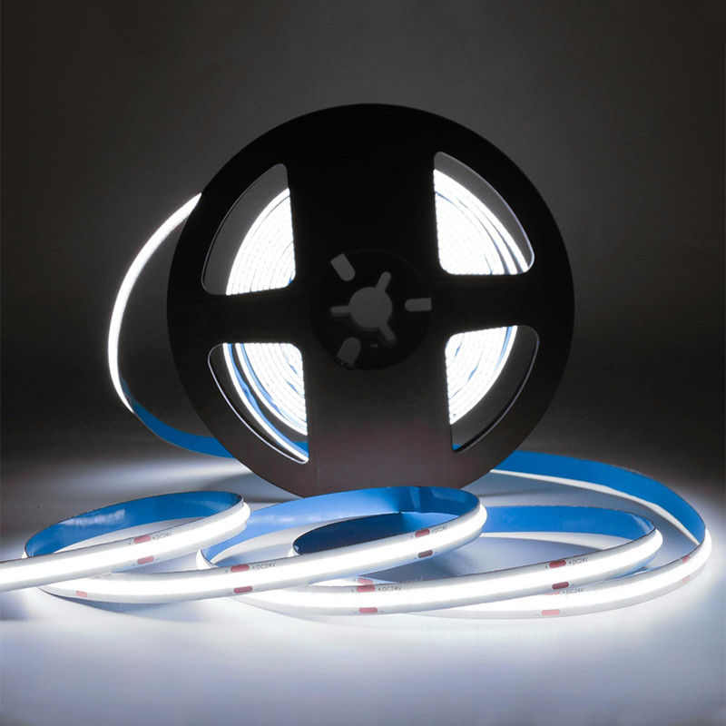 8mm10mm 480leds 6500K White COB Led Strip Light para alto brilho e longa vida útil