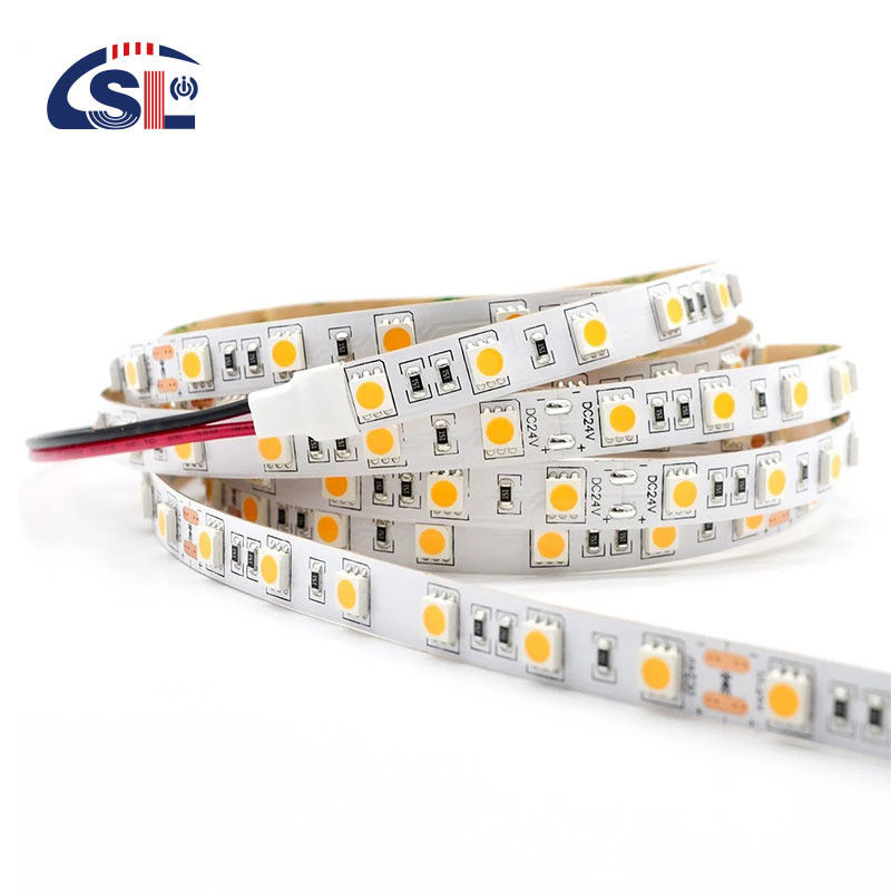 Controle táctil Flexível Neon Silicone Cover 10M Led Strip Light 12V 24V Smd2835 6000K