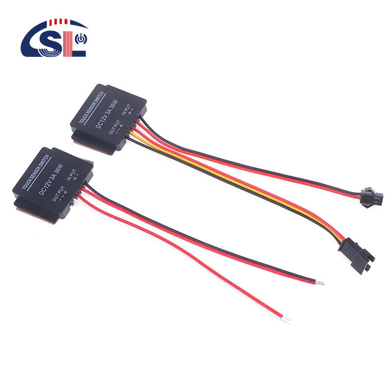 SL 12V 5A 60W Sensor de luz inteligente Switch de toque para espelho de banheiro Distância de detecção 1-6mm