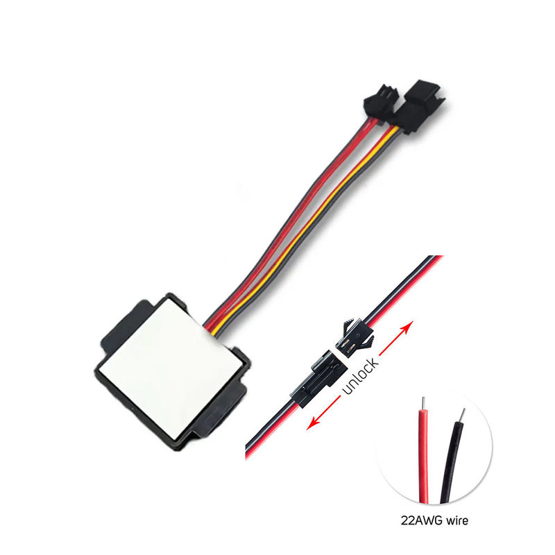 12V 24V 3A LED Mirror Touch Sensor Switch para 1-6mm Mercury Mirror Single Three Color