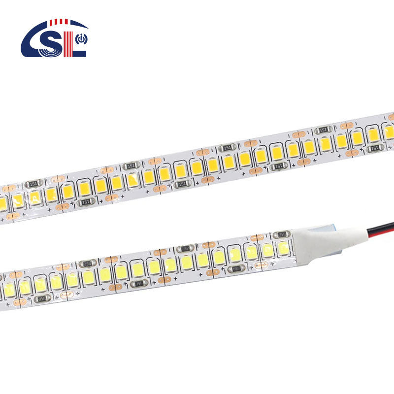 Lâmpada de banda LED de placas eletrônicas SMD 2835 240leds/m 10MM 3000K 4500K 6000K 10000K 15W 20W DC12V/24V