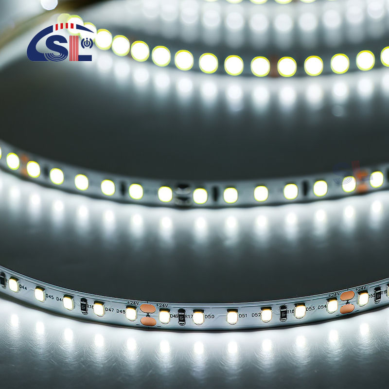 Longe duração 12V 24V SMD flexível 2835 LED Strip Light para decoração residencial 120D por metro