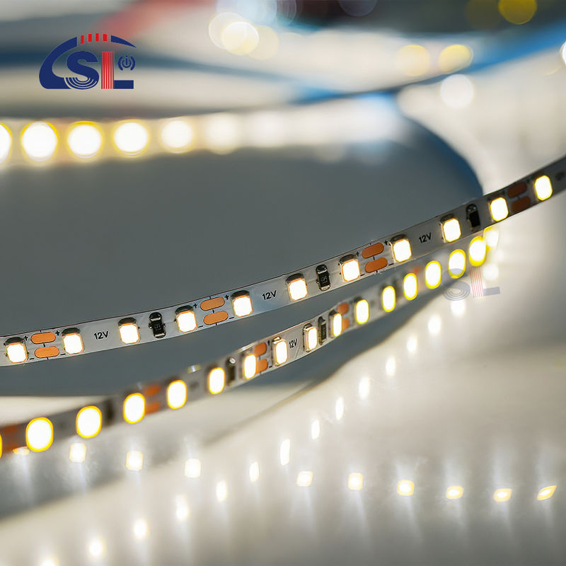 LED Strip 2835 12V Luz de cidade 3000K 4000K 6500K PCB à prova d'água 8MM LED 24V 60led/m SMD2835