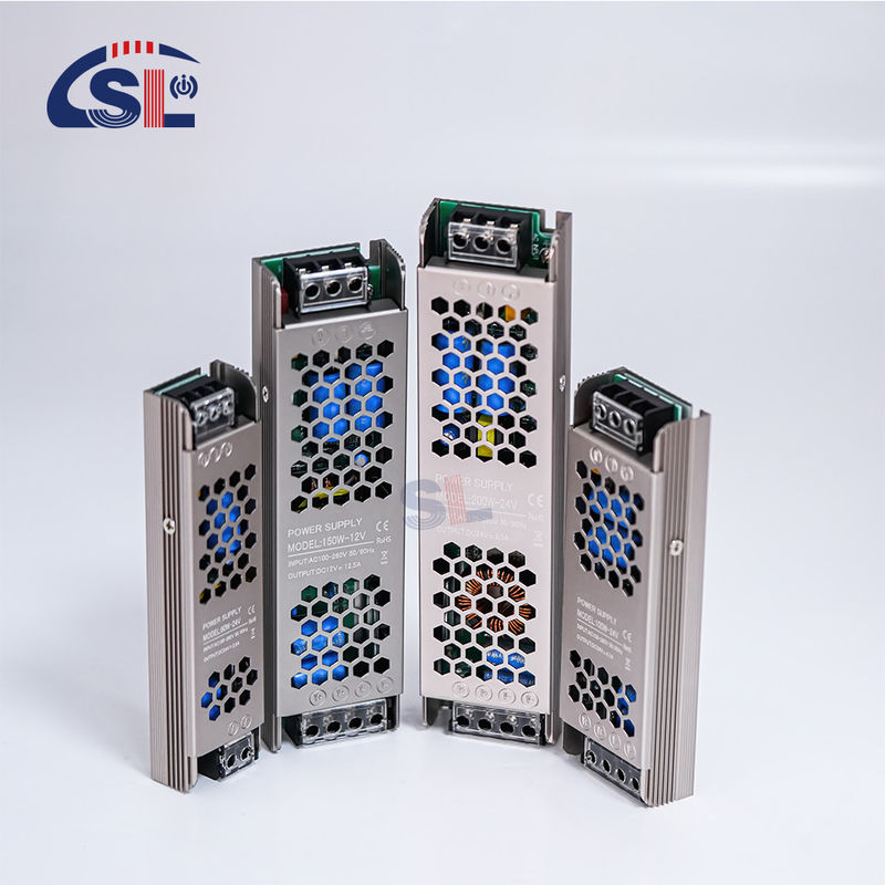 12V 5A 10A 20A 30A 24VDC 10A fonte de alimentação de comutação de corrente contínua para iluminação LED 3 e leve