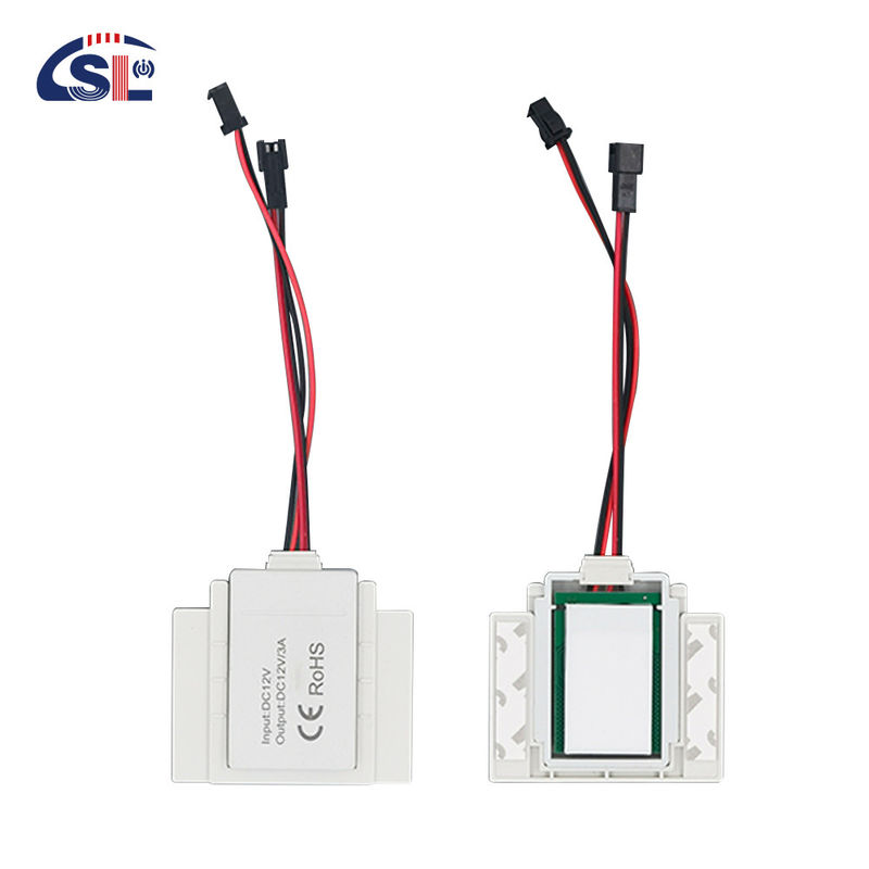 110V 240VAC LED Strip Light Controller Touch Button Switch para Espelho Inteligente
