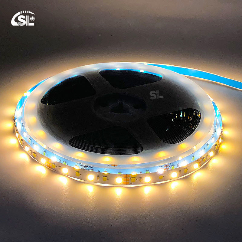 Lâmpadas LED de dupla cor SMD 2835 120D 8mm 1200-1600LM 2700K-6500K 35Copper Ra70
