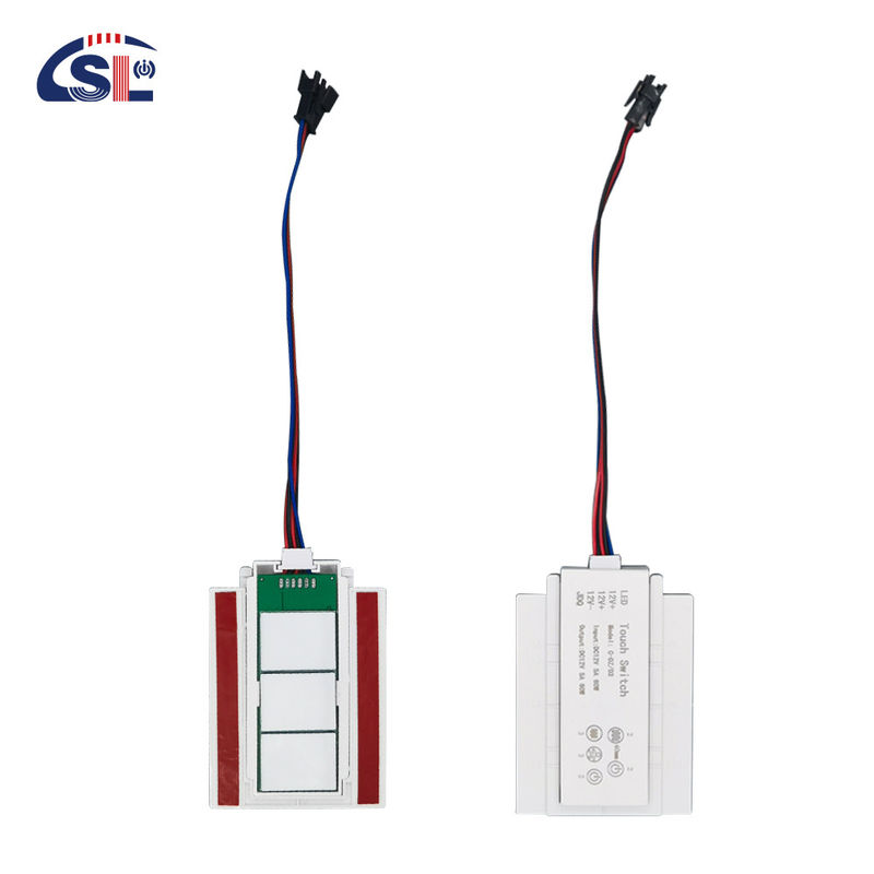 60W 5A DC12V Sensor de toque duplo de cor única Switch para LED indutivo de radar de espelho