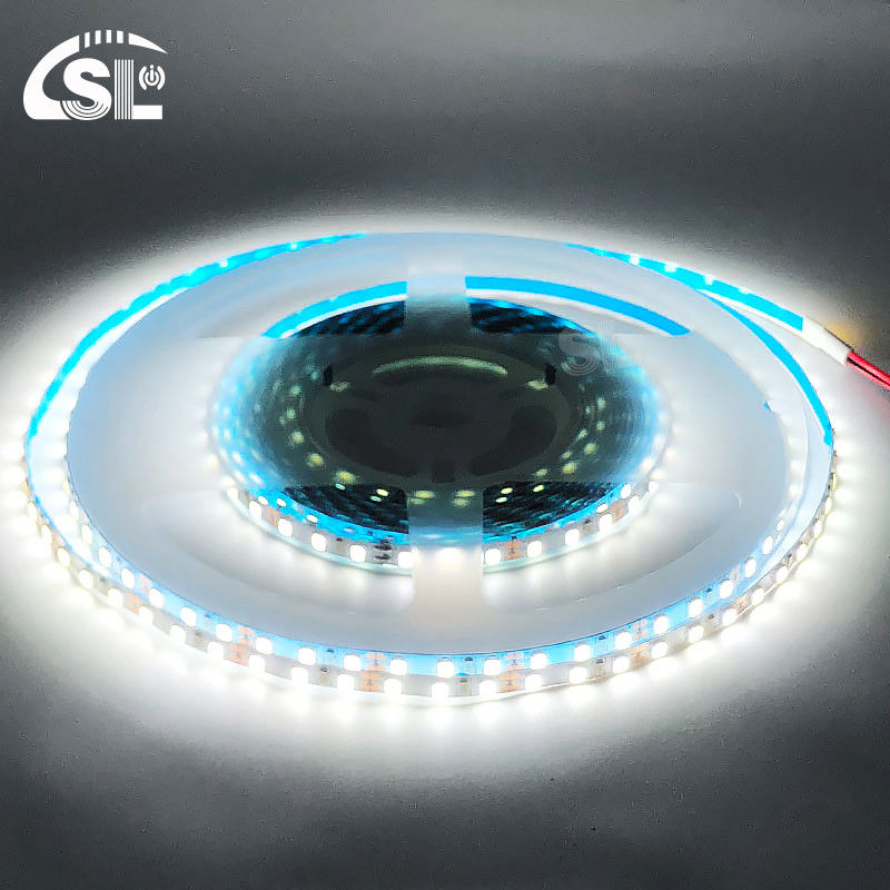 DC12V 24V SMD2835 Electroplate PCB 120Ds 5mm Ra 80 6500K LED Light Strip para residência
