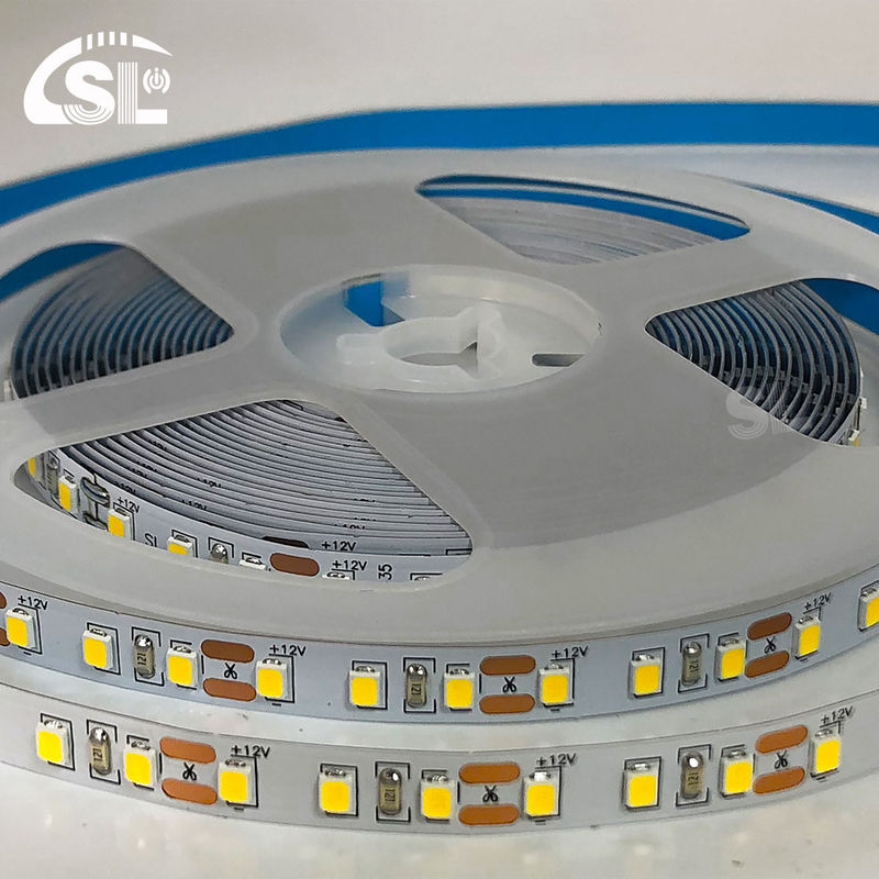 DC12V SMD2835 Electroplate PCB 120Ds 8mm Ra 80 4000K LED Light Strip para residência