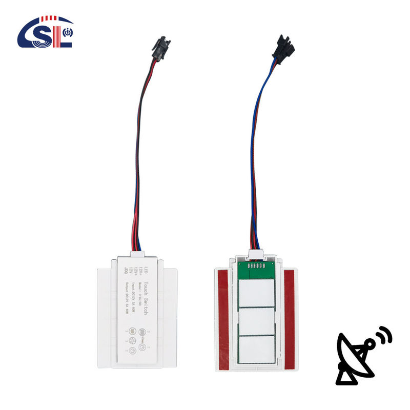 Customizavel 12V/24V 5A 60W/120W Rader PIR Sensor de movimento Switch de luz LED Fonte de luz 1NO/1NC Switch Combinação de banheiro