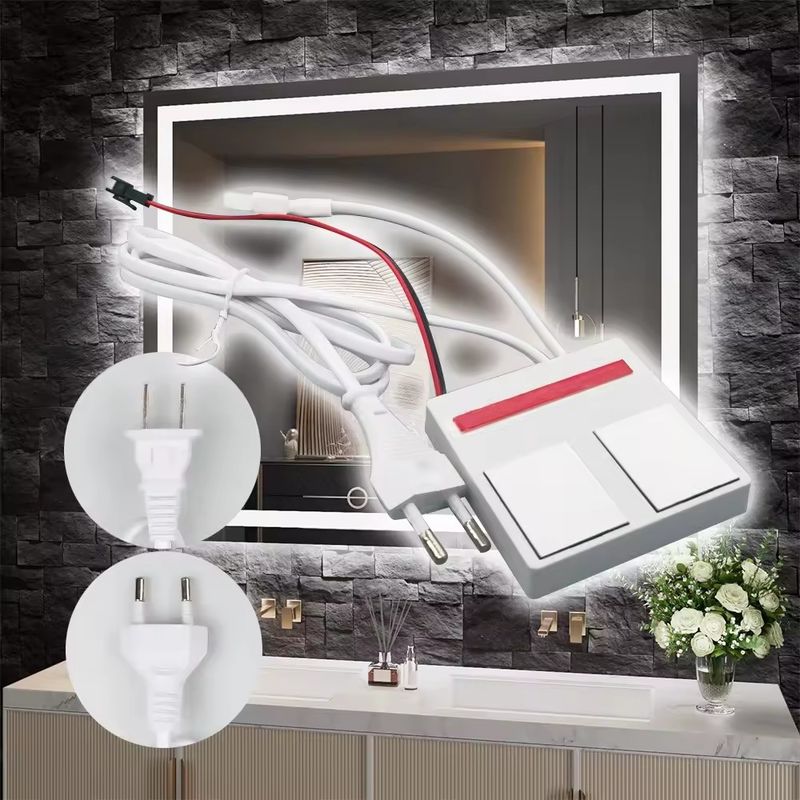 Sensor de atenuação de ruído de LED inteligente de 24 W com alimentação interna para controle e remoção de nevoeiro de uma ou três cores