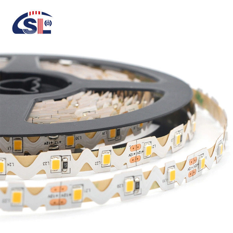 Poupança de energia 3- LED Strip 12V 24V com CE ROSH 60PCS/M SMD 2835 Flexível Luz de Corda
