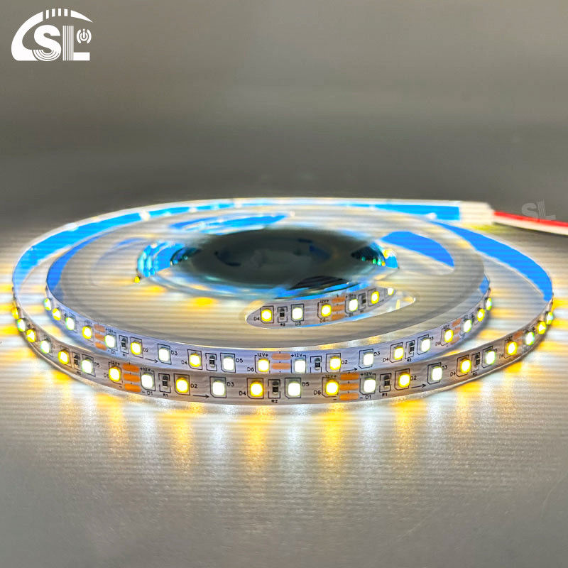 115lm/w 3000K-6500K Ra80 DC12V 120D 8mm LED Light Strips para Banheiro Vanities Espelhos