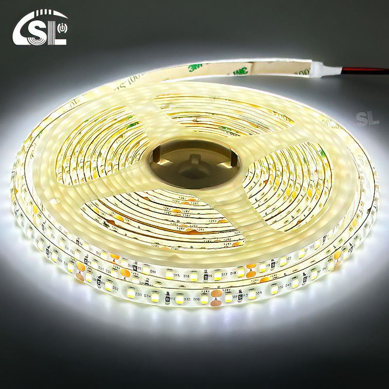 Lâmpadas LED à prova d'água 120D 8mm 12-16W/m 1200-1600LM 4000K Ra80 DC12V 24V para espelhos inteligentes