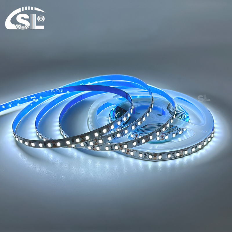 Fácil instalação SMD 2835 120D 8mm 12000K Ra70 LED Light Strips para espelhos de banheiro