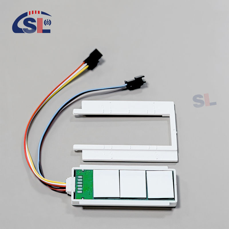 DC12V 12W Split Três botões Sensor de toque de atenuação sem passo para espelho LED de banheiro