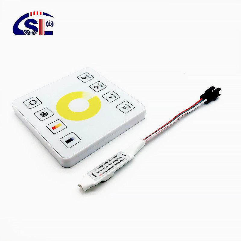 Iluminação LED de controlo RGB versátil para sala de estar conveniente e avançada DC 12V/24V