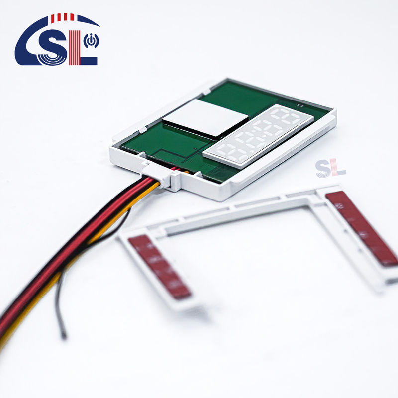 DC12V SL Split Single Button Single Color Touch Sensor Switch Radar Temporário Display Screen Temperatura com Bracket Smart Mirrors 12W 24W Voltagem