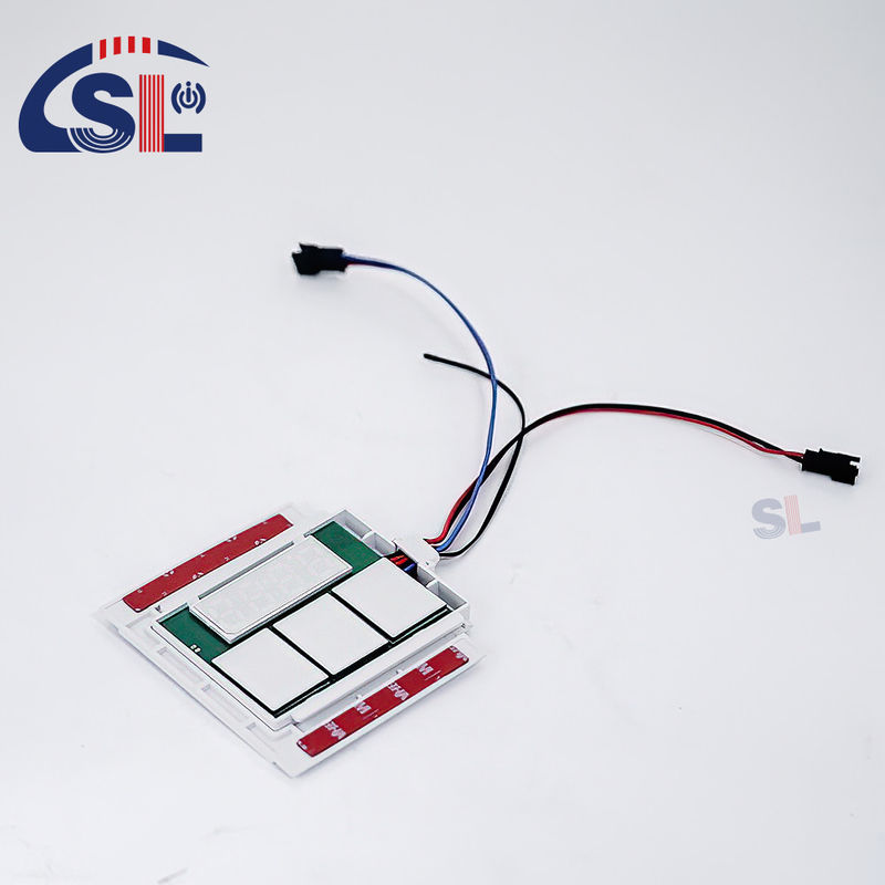 Interruptor de sensor de toque dimmer ON/OFF de um/três cores para iluminação LED de espelho de banheiro